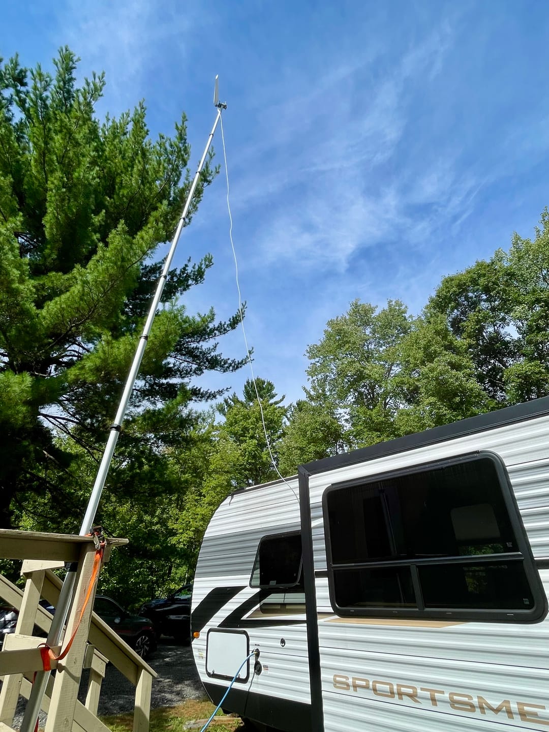 Customer photo review of weBoost Destination RV Signal Booster Kit | 470159