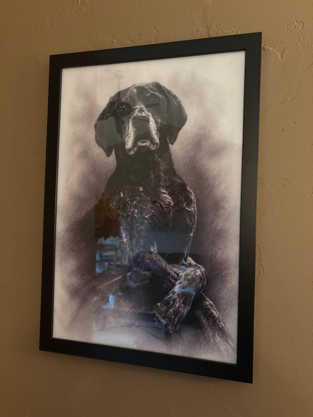 Customer photo review of Charcoal - Personalized Poster