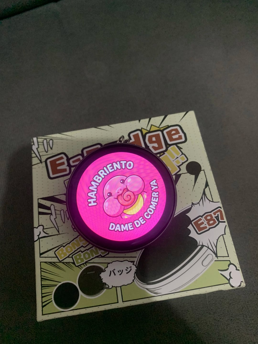 Customer photo review of Bit Pin | Poké Mood