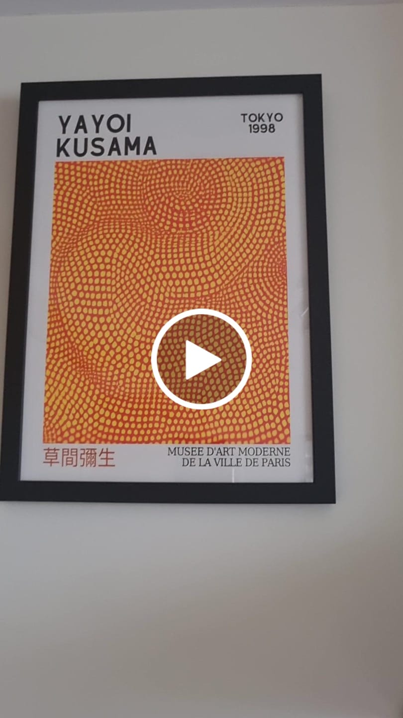 Customer video review of Yayoi Kusama Tokyo 1998
