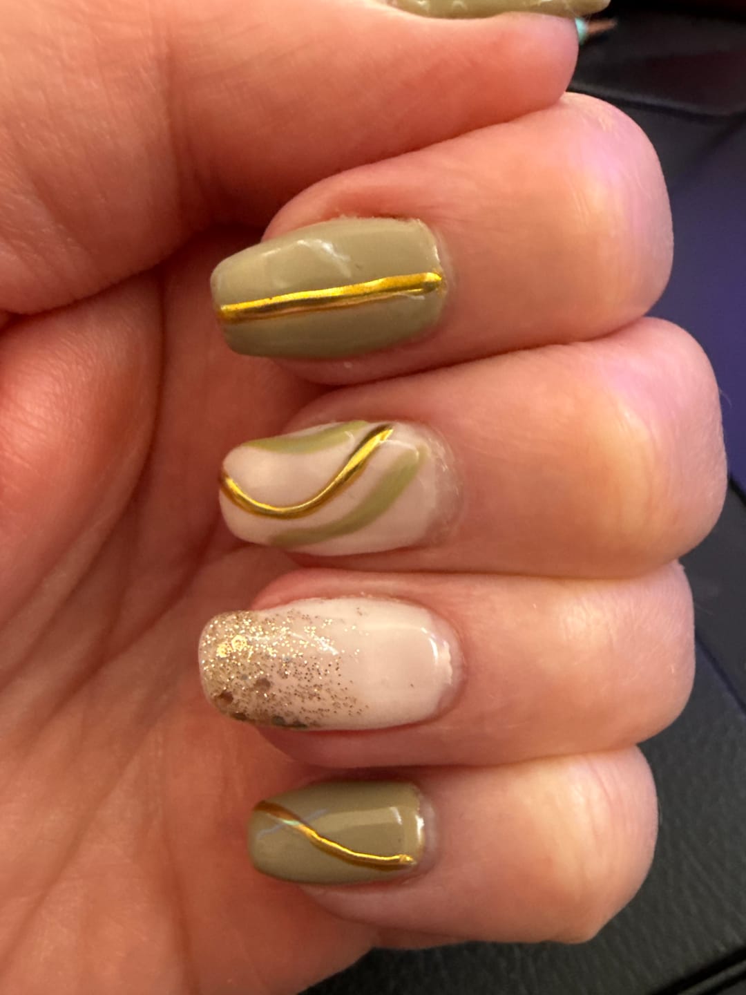 Customer photo review of Semilac 658 Sage Smoke UV Gel Polish