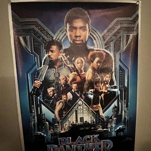 Customer photo review of Black Panther (2018) - Premium Movie Poster