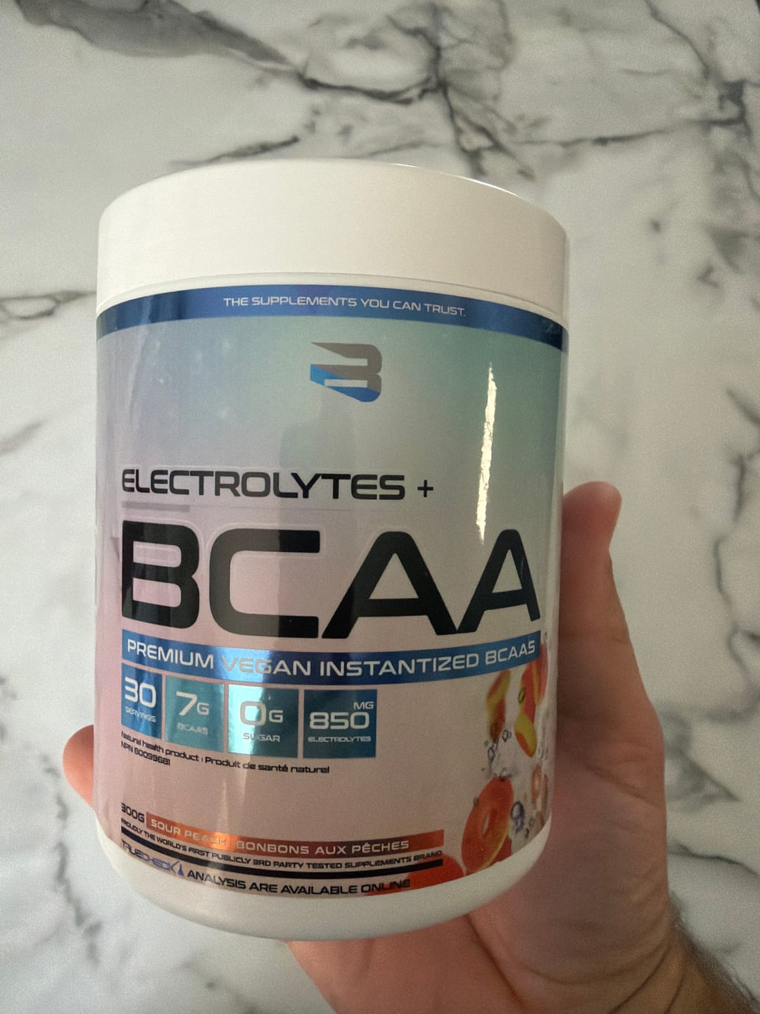 Customer photo review of BCAA + Electrolytes
