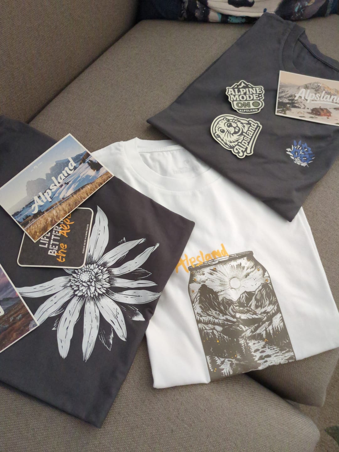 Customer photo review of Gipfelbier - Herren Premium Organic Shirt