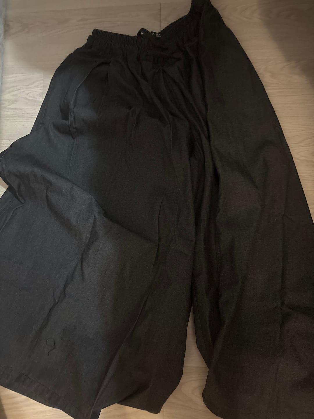 Customer photo review of Palazzo effet jupe en jean « DENIM PALAZZO » - OUMMI BASICS
