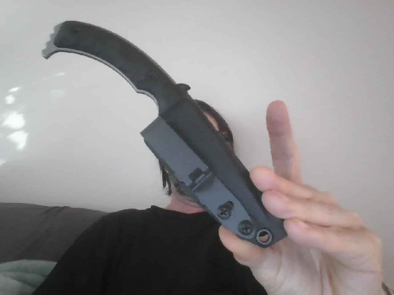 Customer photo review of IWB Carry Clip [Metal Discreet Carry Concepts]
