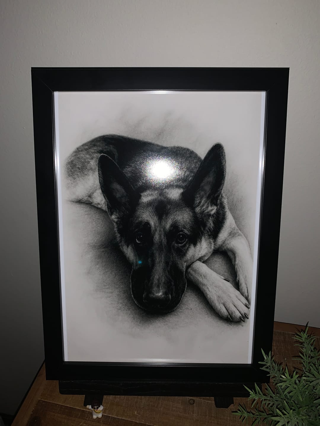 Customer photo review of Charcoal - Personalized Poster