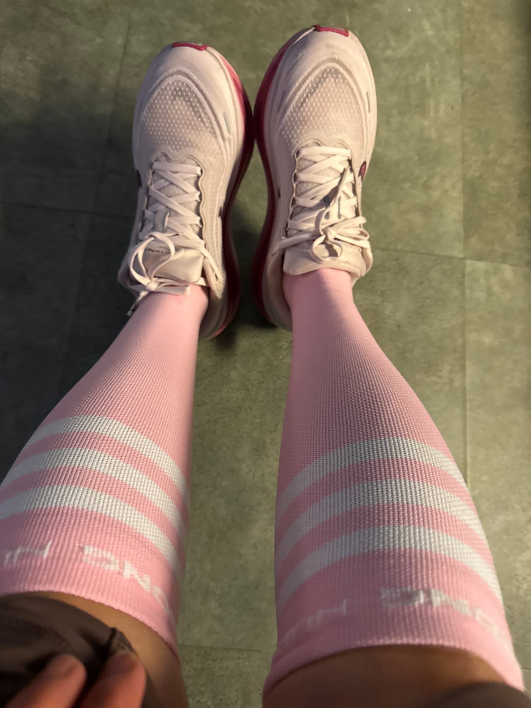 Customer photo review of NurseStrong Performance Compression Socks