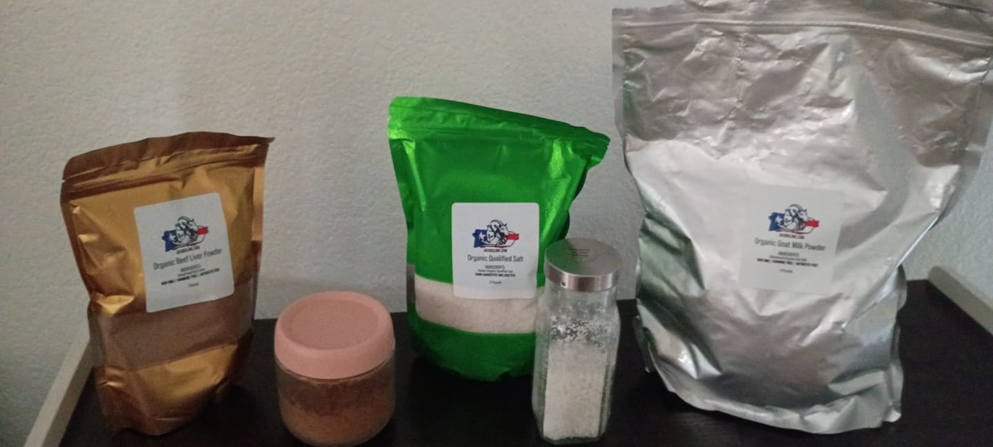 Customer photo review of Beef Liver + Salt Package