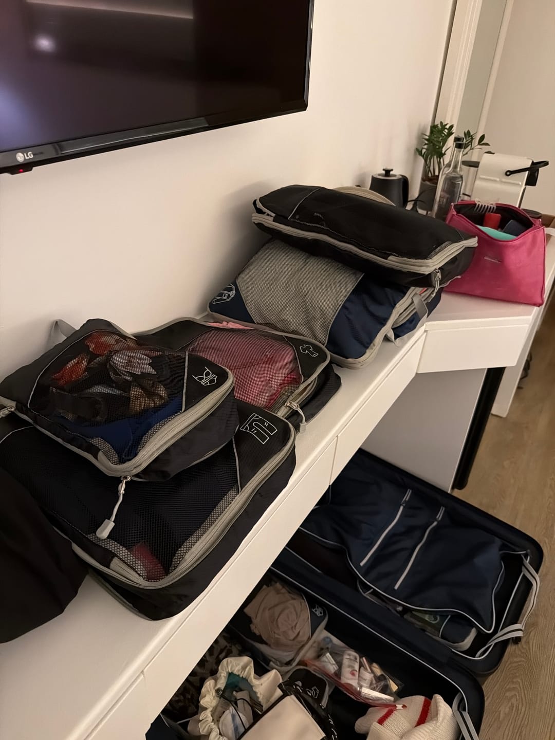 Customer photo review of Packfreunde | Koffer Organizer mit Kompression
