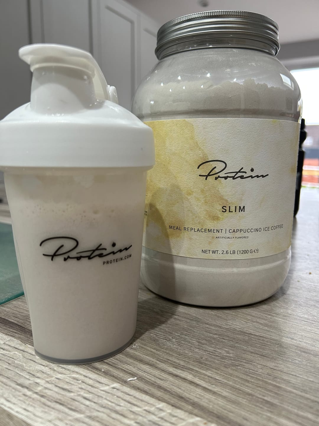 Customer photo review of Slim Meal Replacement | 34 Servings one