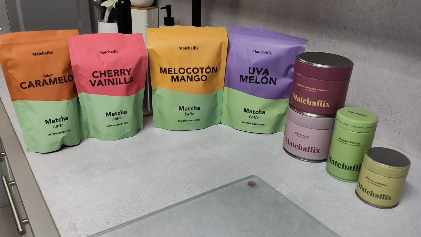 Customer photo review of Matcha Latte Cherry Vainilla