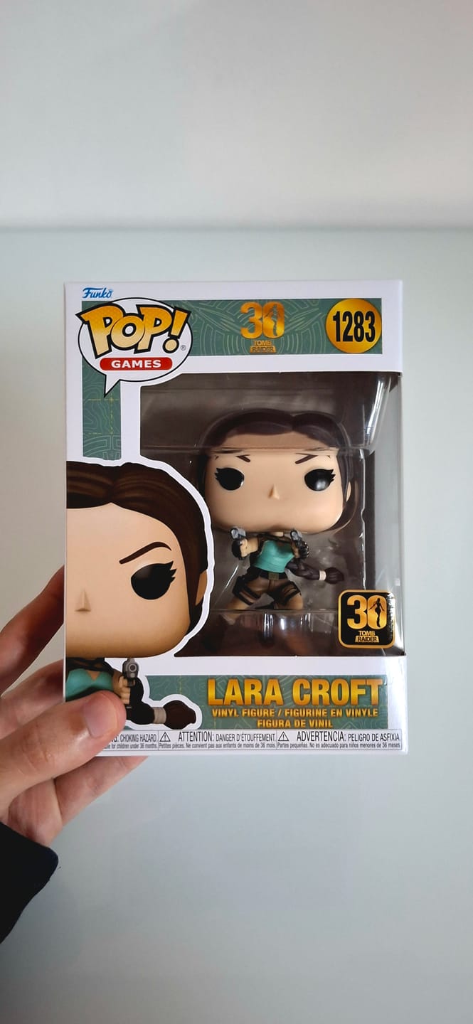 Customer photo review of Funko Pop! Games: Tomb Raider - Lara Croft (30th Anniversary)