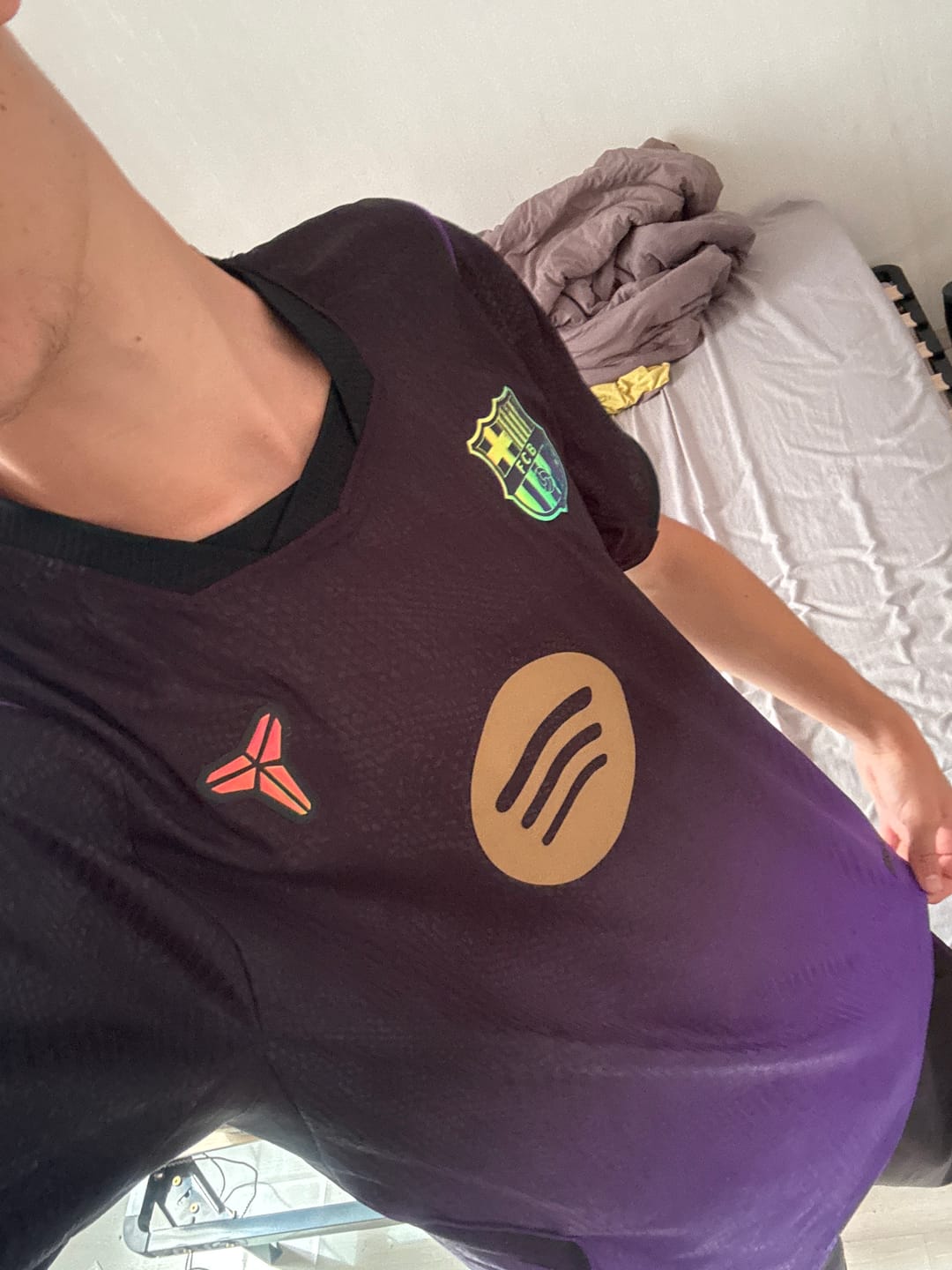 Customer photo review of Maillot FC Barcelone Extérieur 2026/2027