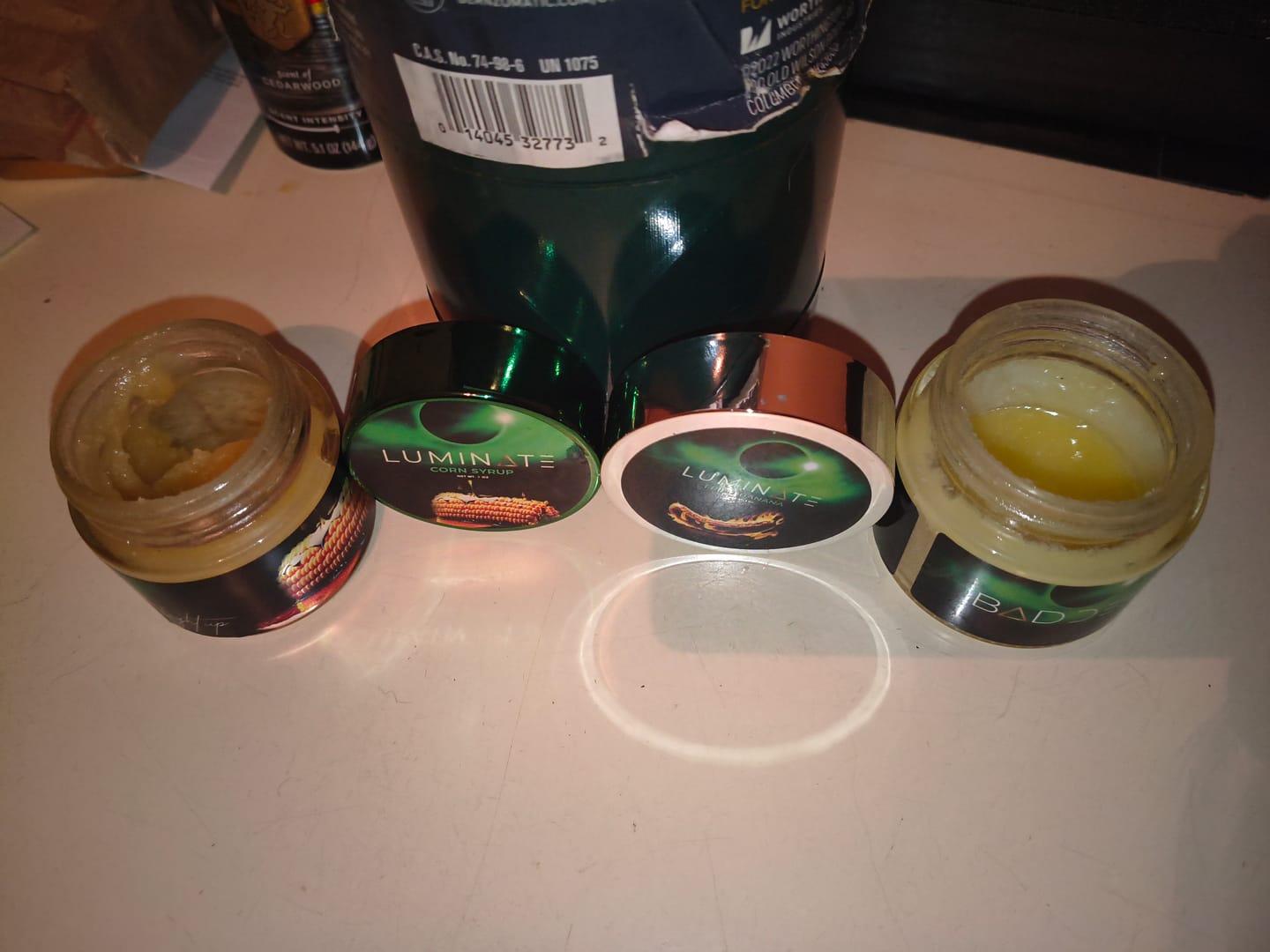 Customer photo review of LUMINATE Live Resin Badder - 28 Grams