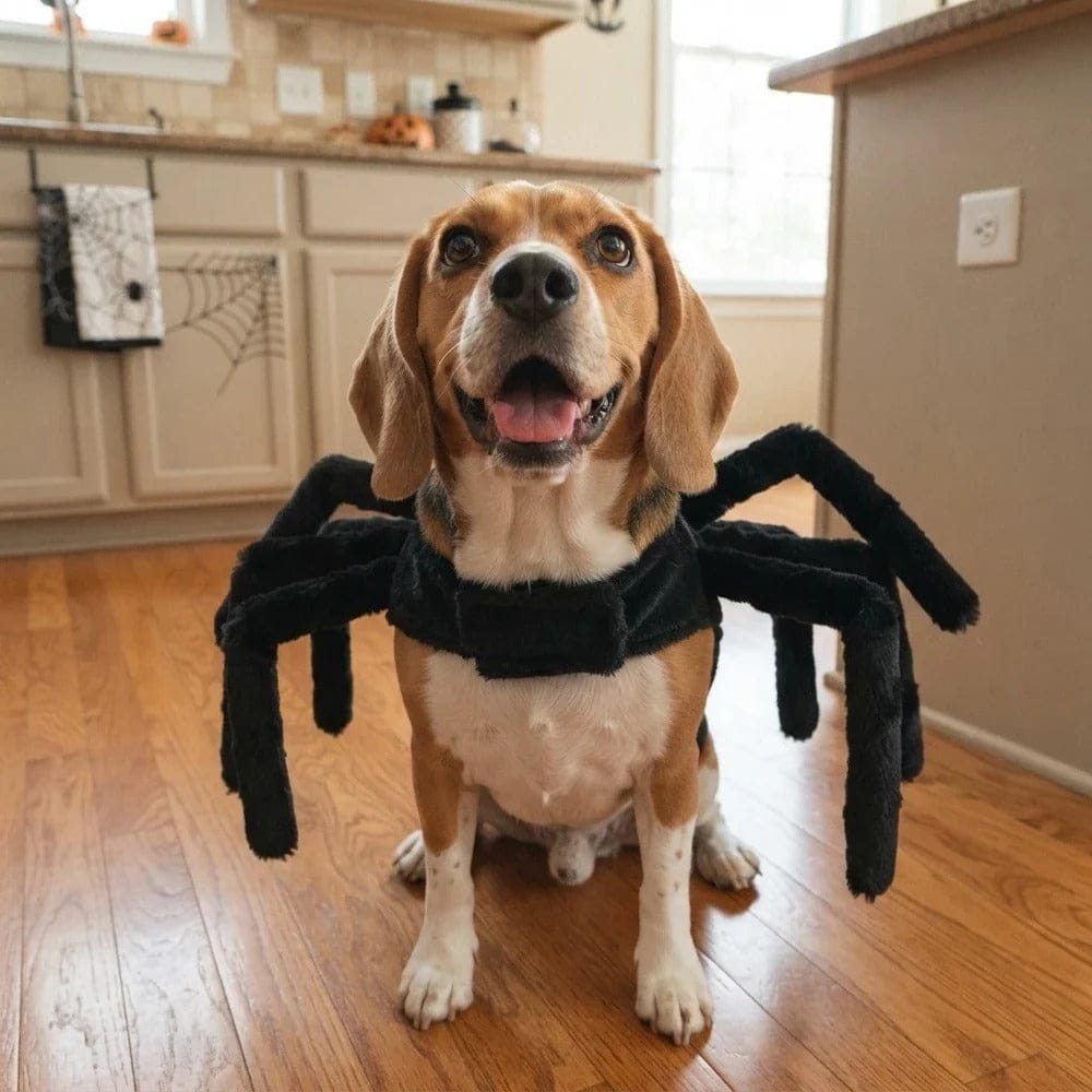 Customer photo review of Disfraz de araña para Halloween