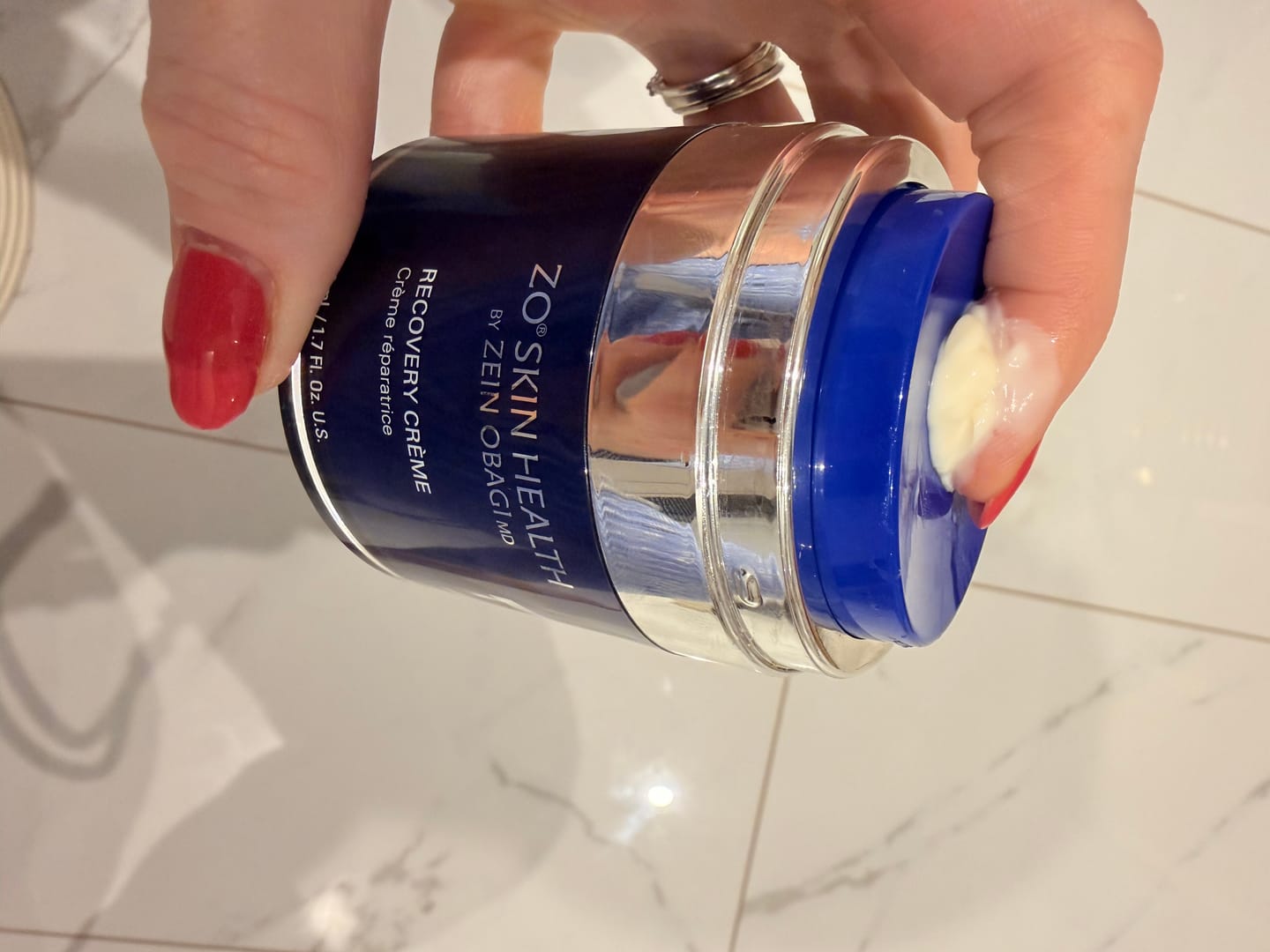 Customer photo review of ZO RECOVERY CRÈME (50ml)