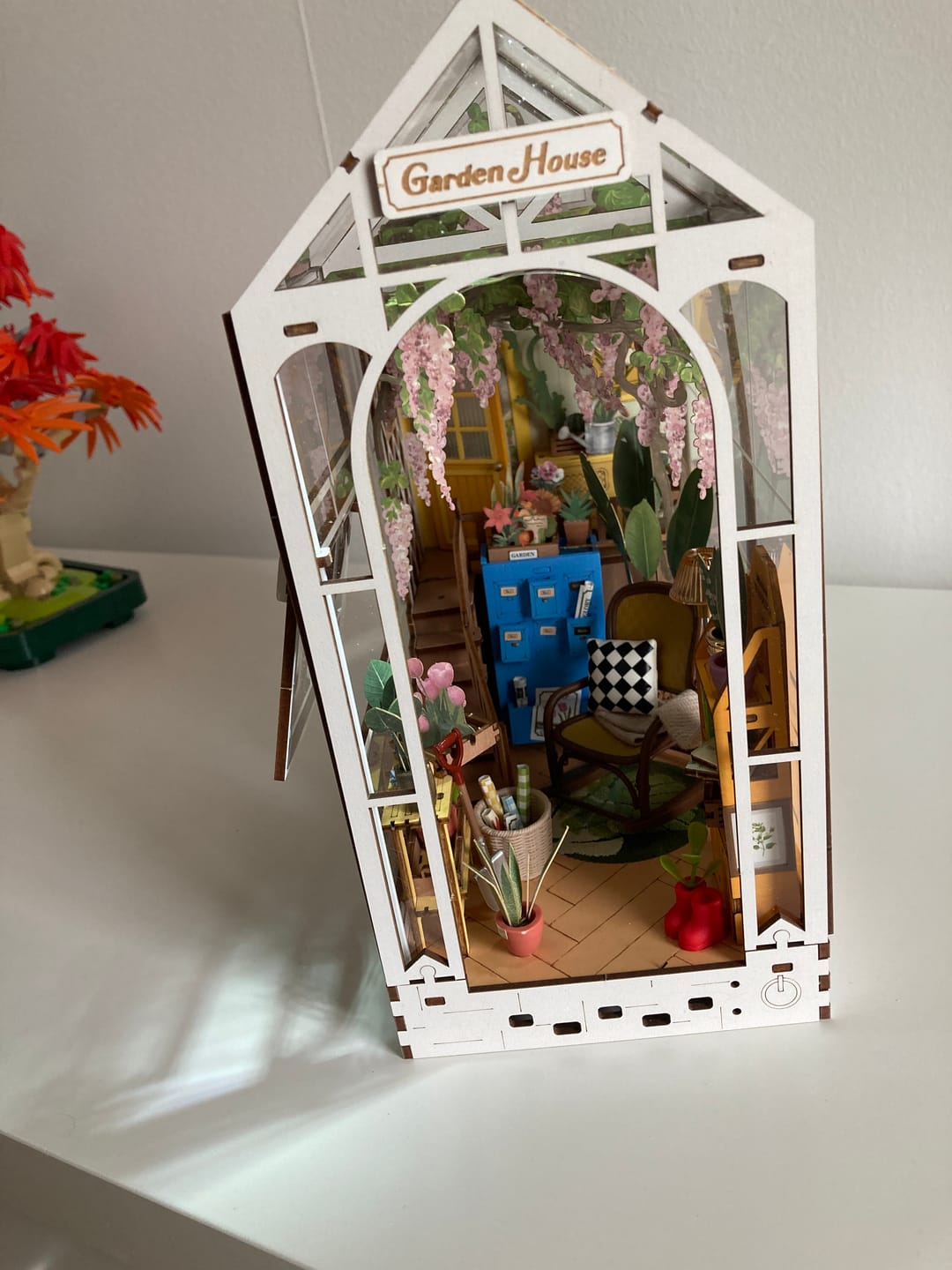 Customer photo review of Garden House Book Nook