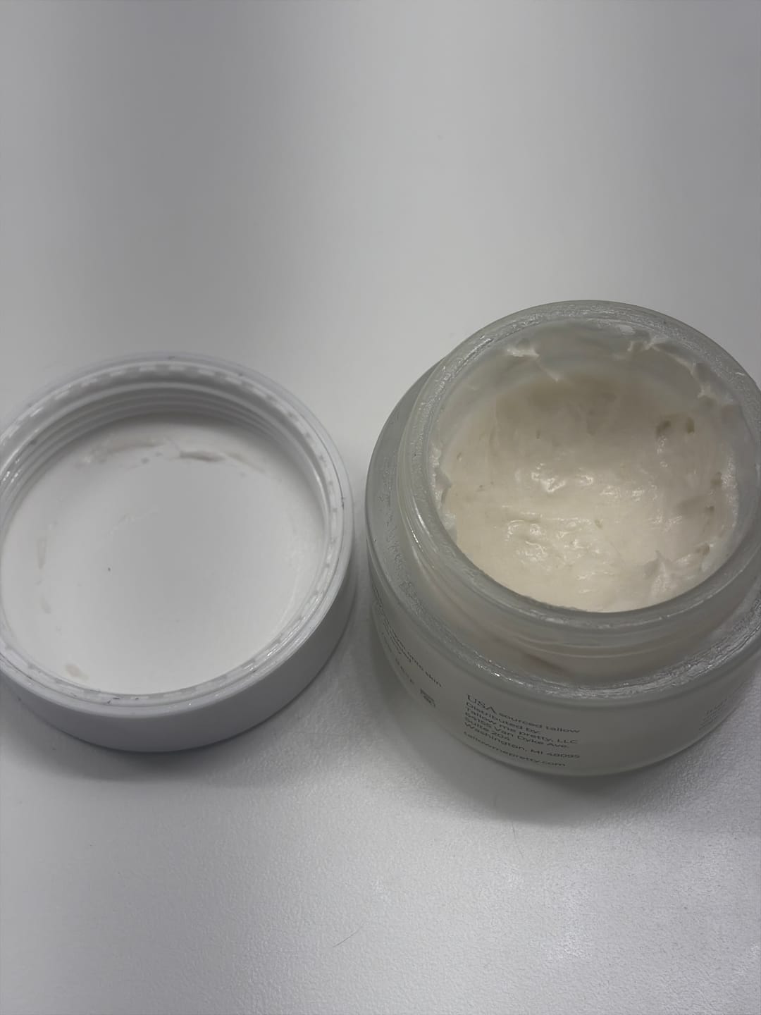 Customer photo review of Unscented Cloud Cream