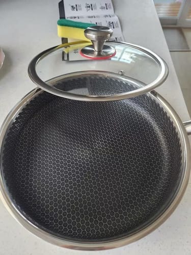Customer photo review of Premium Stainless Steel Titan Pan