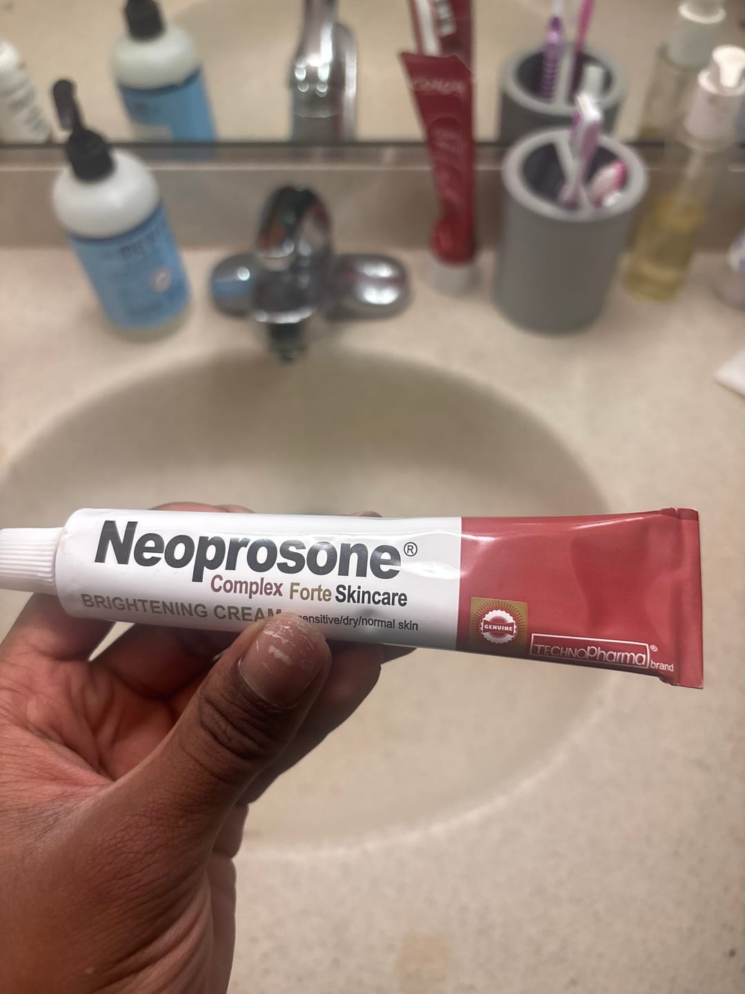 Customer photo review of Neoprosone Complex Forte Skincacre Cream 50 g