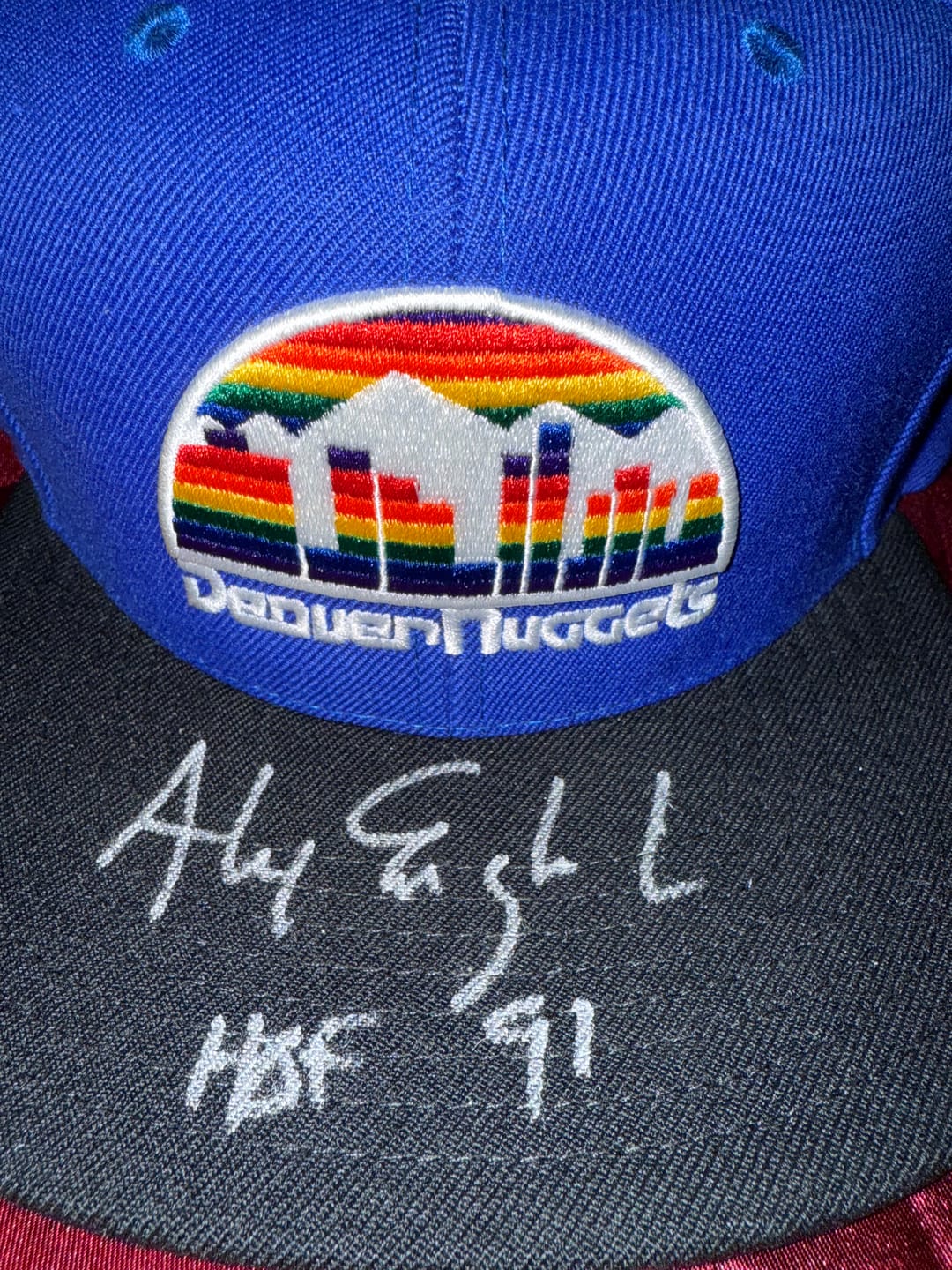 Customer photo review of Alex English Autograph Signing