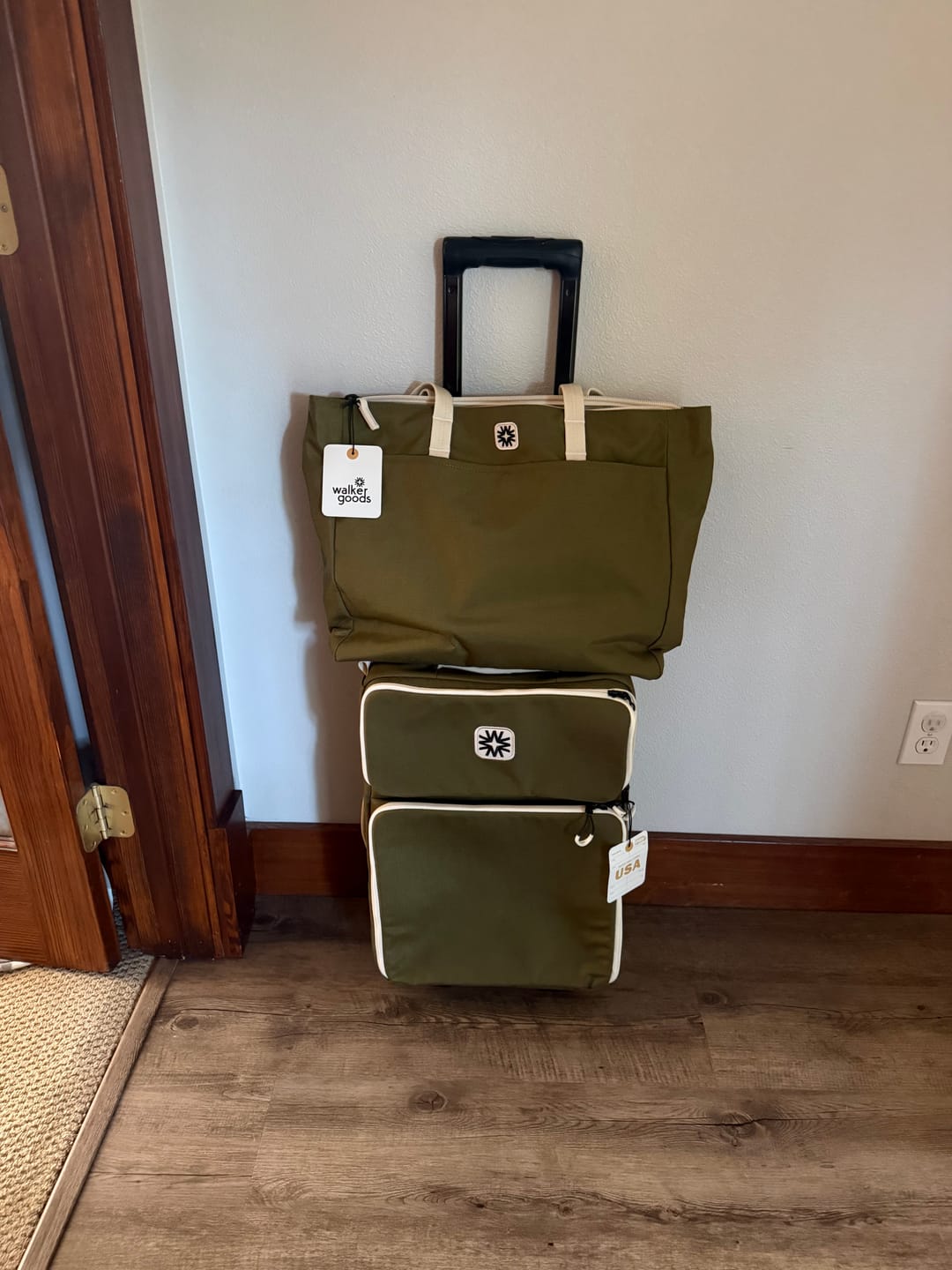 Customer photo review of Avi Roller Olive