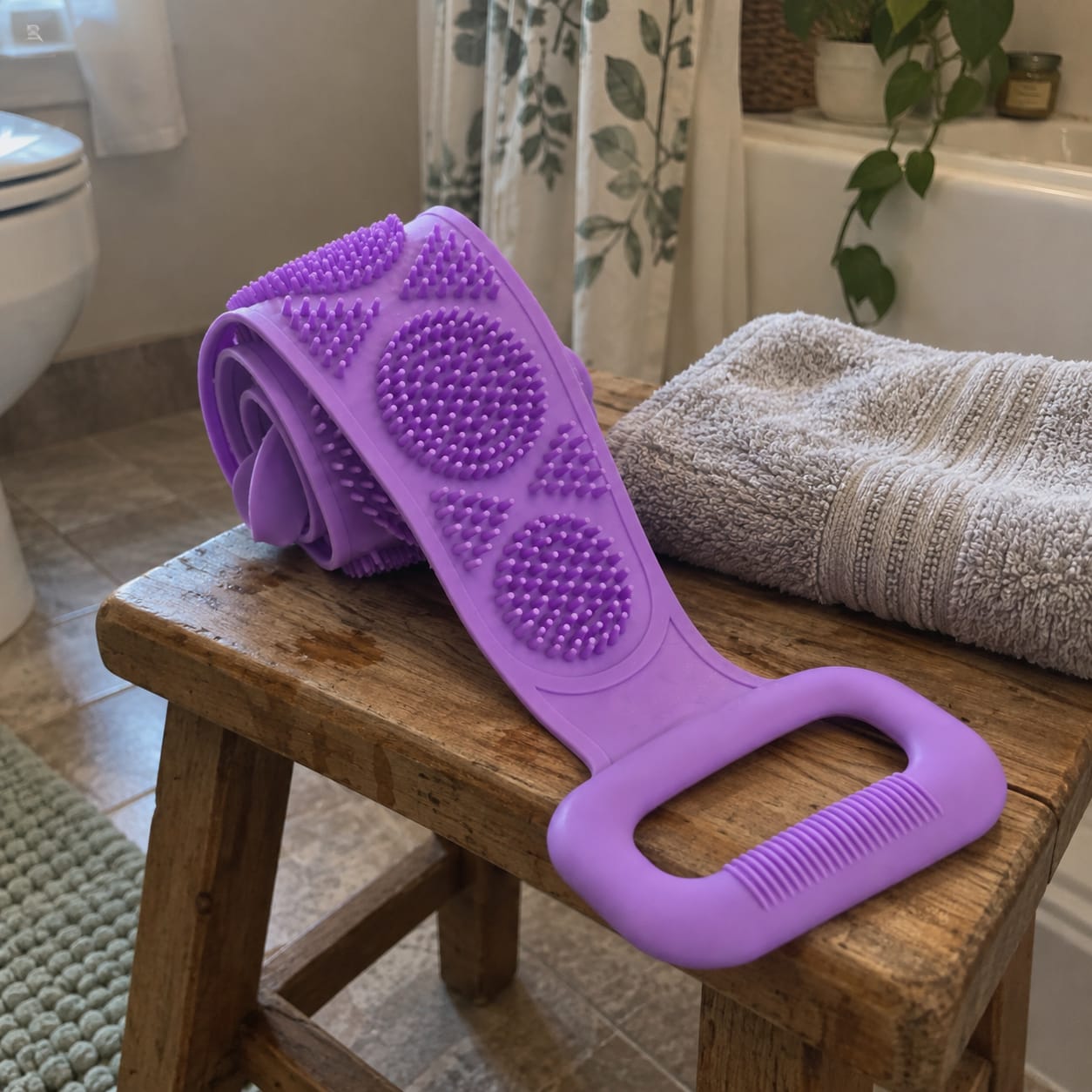 Customer photo review of Silicone Back Scrubber