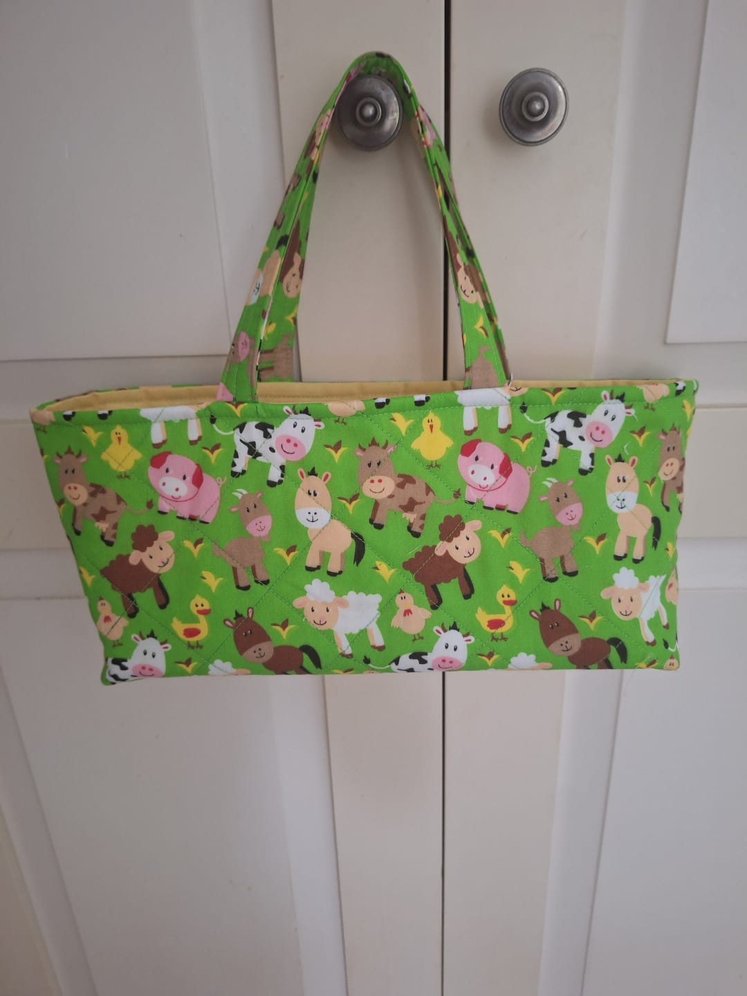 Customer photo review of Happy Farm Polycotton Fabric
