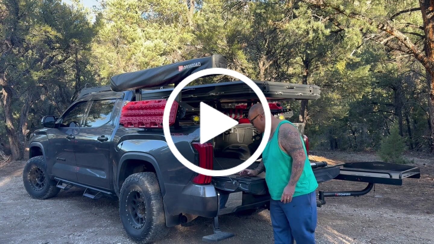 Customer video review of OPENROAD Aluminum Hard Shell Roof Top Tent - EdgeRoof Series
