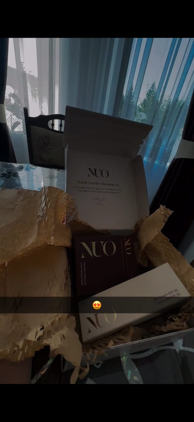 Customer photo review of Pudră pulbere cu efect de blurare