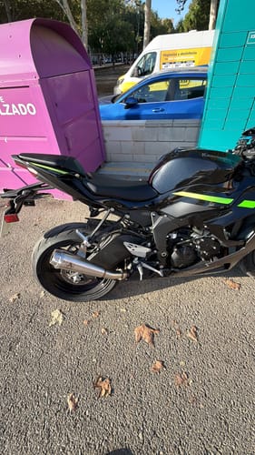 Customer photo review of Tramo Final Slip-On Kawasaki ZX-6R (2024-2026) Acero Inoxidable