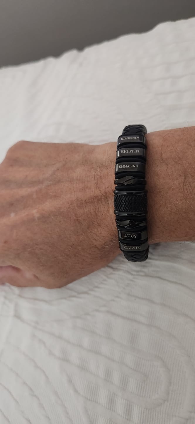 Customer photo review of Bracelet: Black