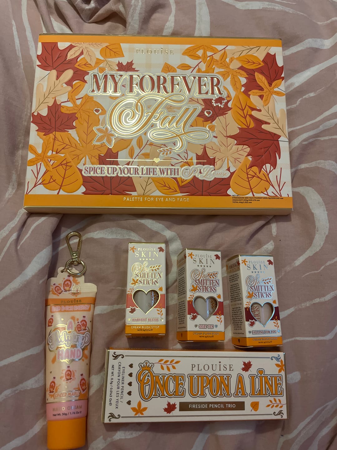 Customer photo review of Falling For Makeup Set