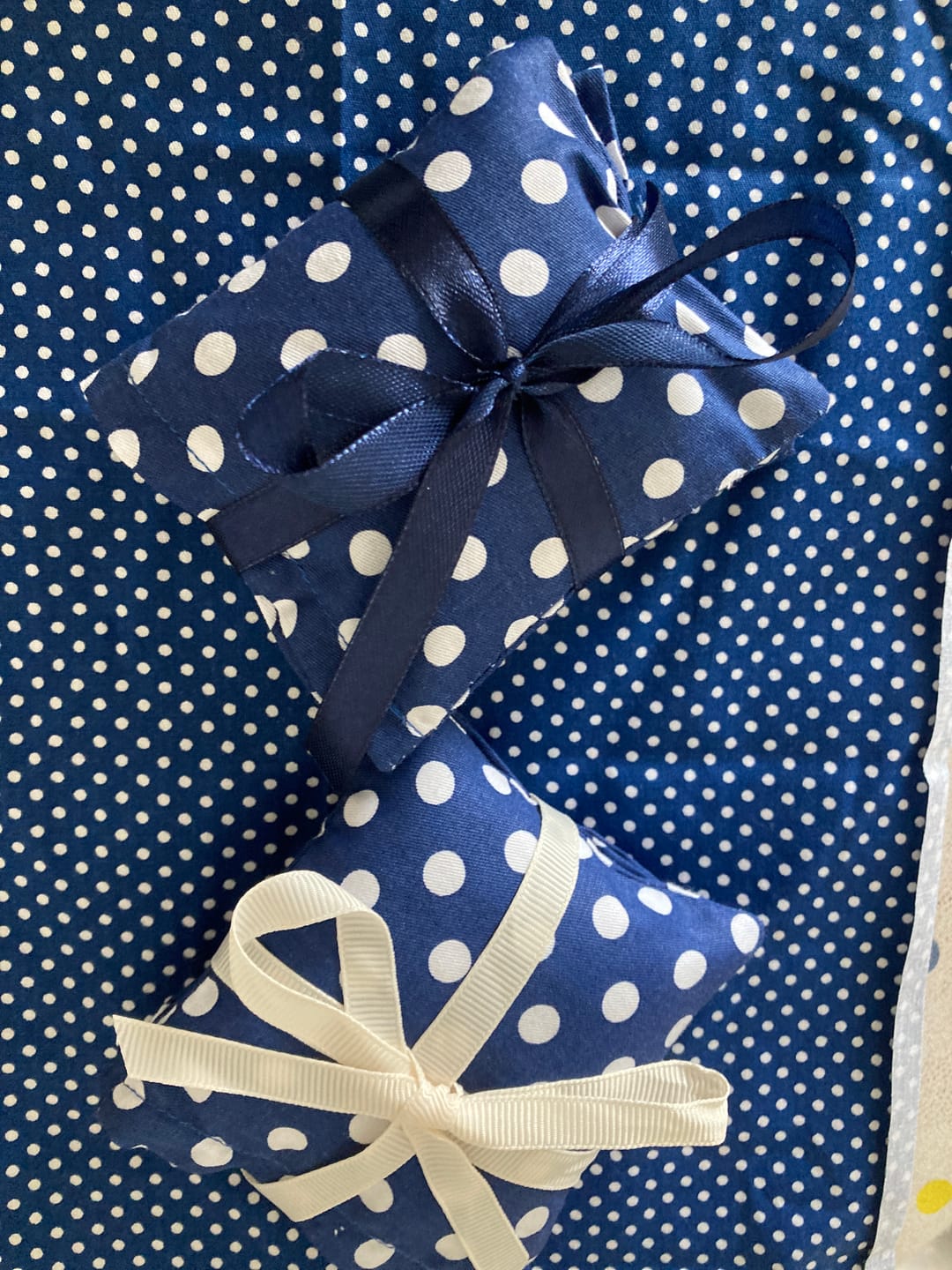 Customer photo review of Polka Dot 5 Piece Cotton Fat Quarter Bundle