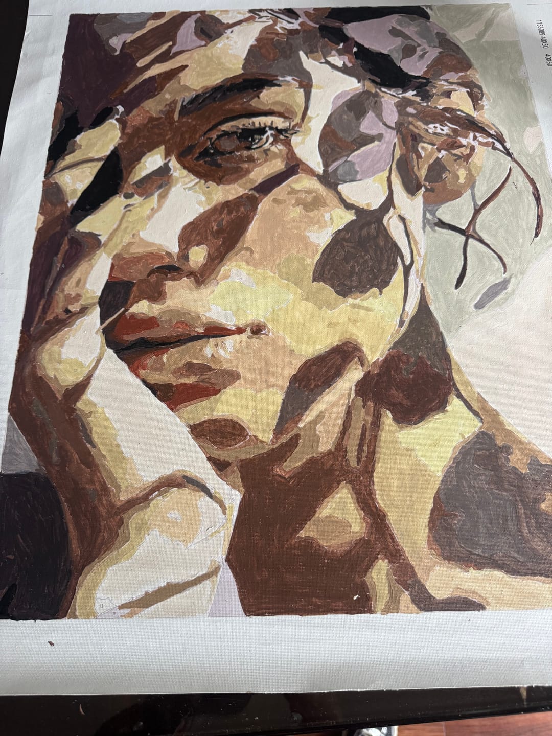 Customer photo review of Through the Light | Paint by Number