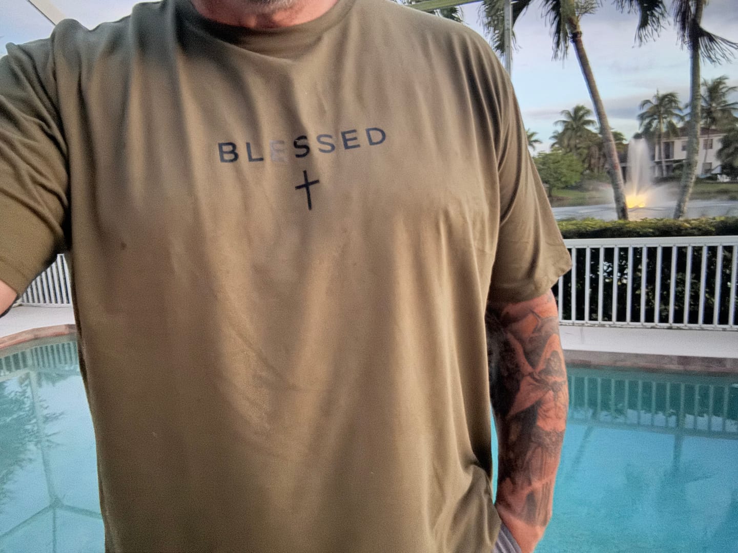 Customer photo review of Blessed Tee