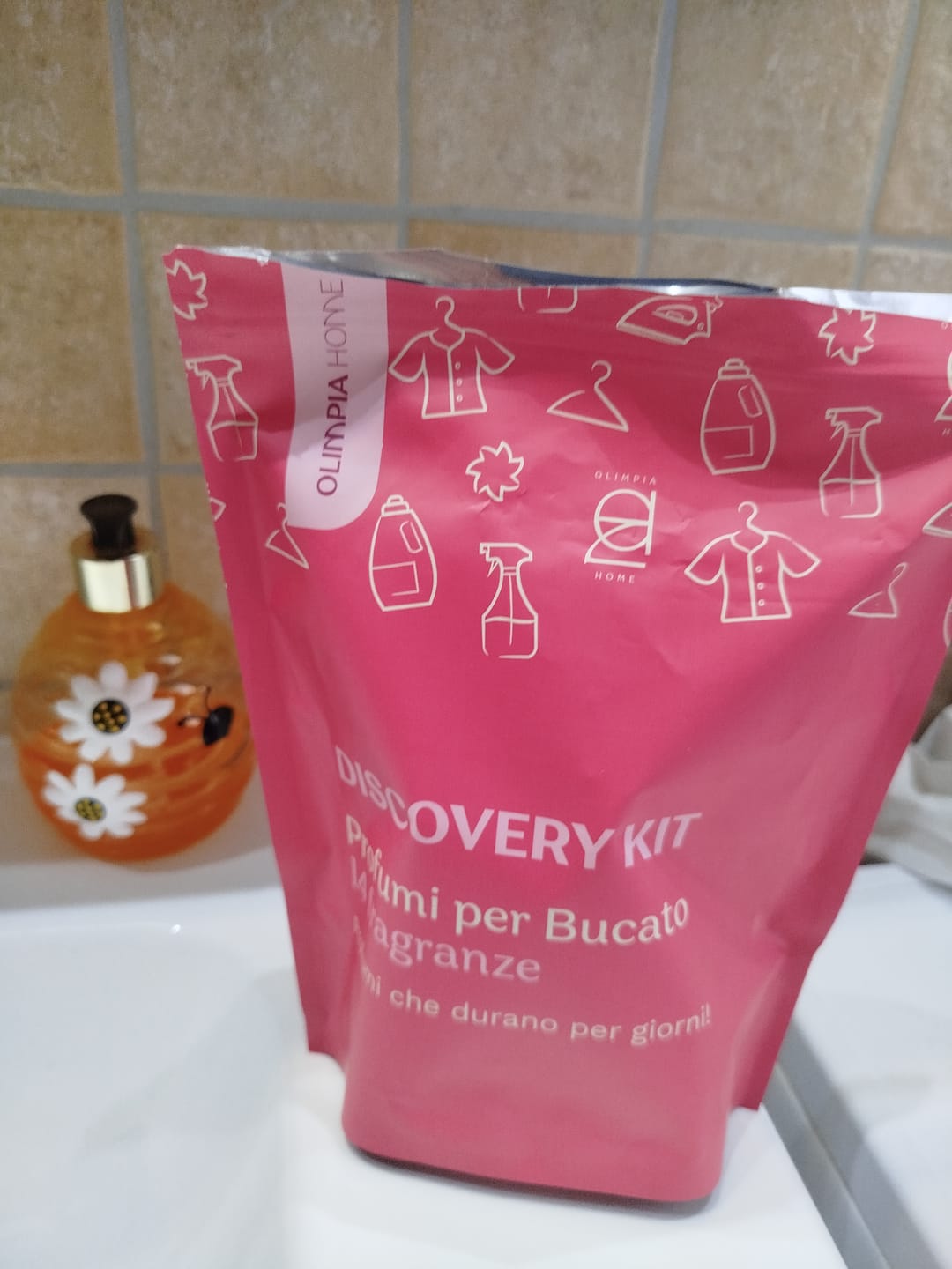 Customer photo review of Discovery Kit Laundry Collection – 14 Fragranze da scoprire