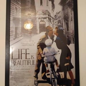 Customer photo review of Life Is Beautiful (1997) - Premium Movie Poster