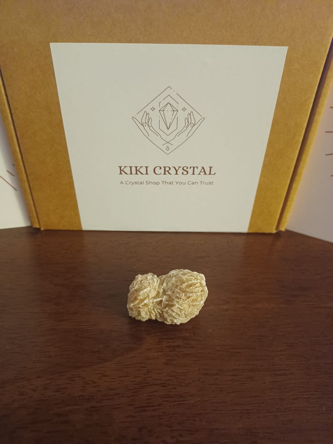 Customer photo review of Natural Rough Crystal Stone 1PC