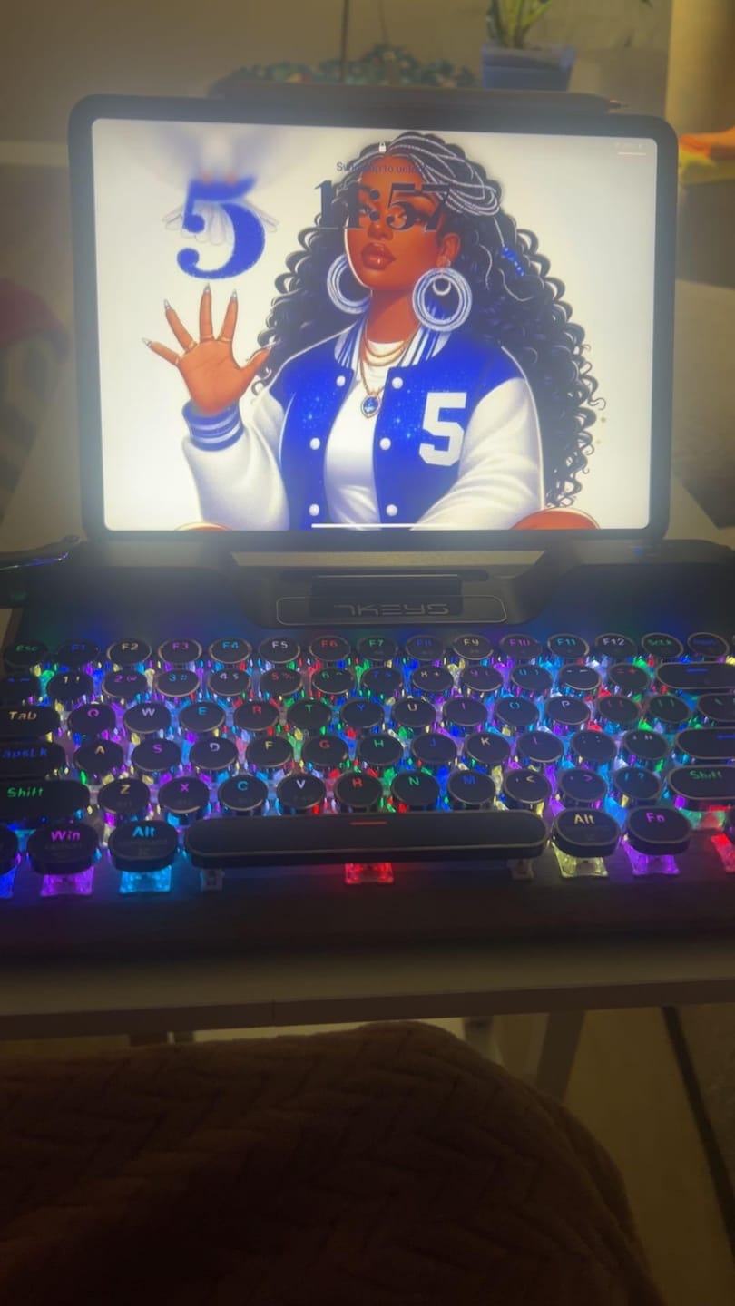 Customer photo review of Classic Typewriter Keyboard