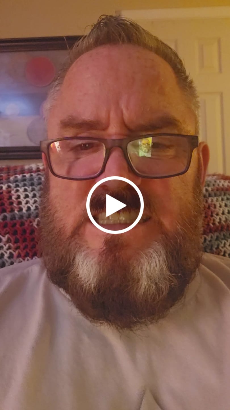 Customer video review of BLUE RASPBERRY