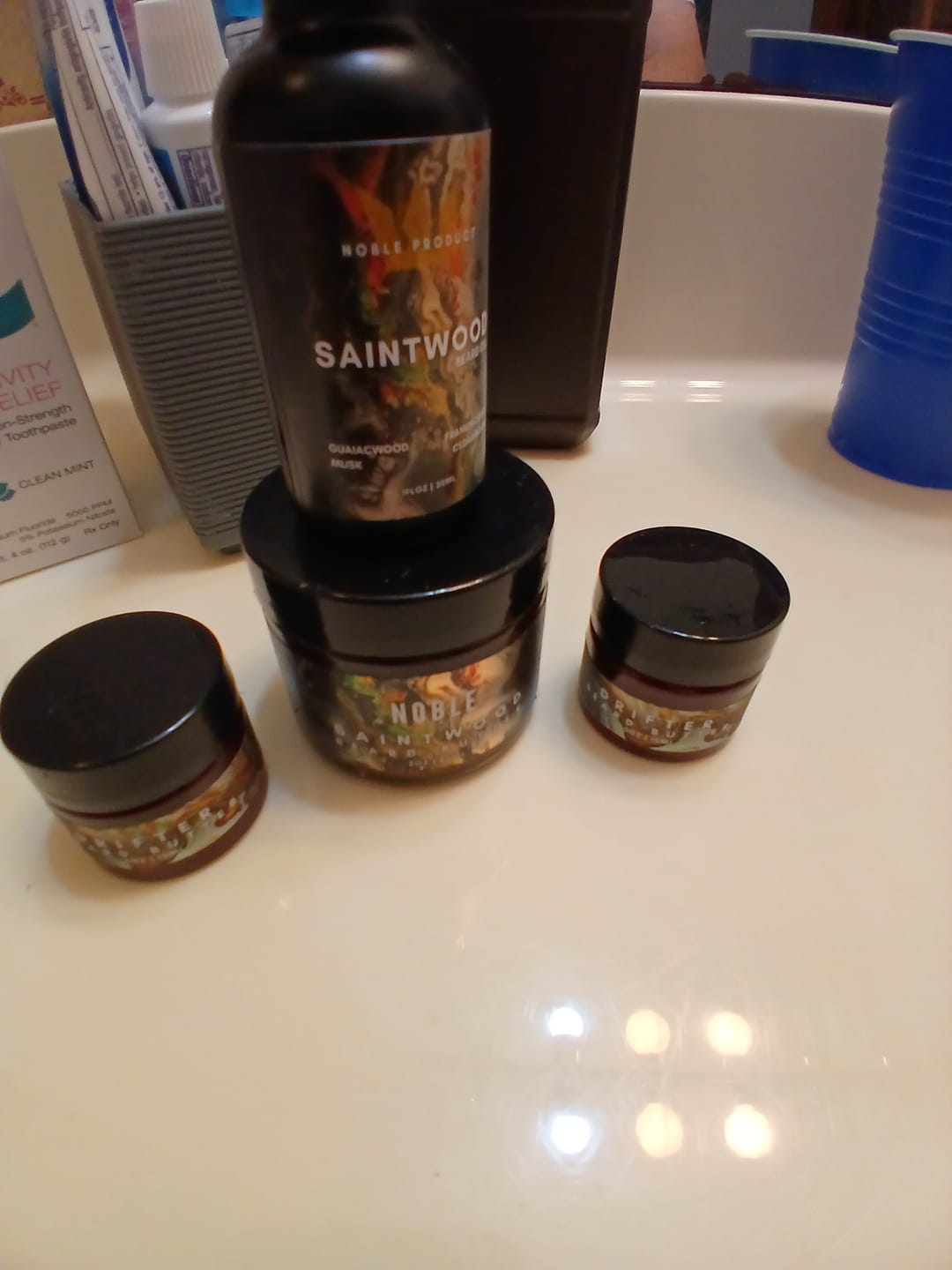 Customer photo review of Beard Wash & Silk Conditioner Combo | Revitalizing Care | Honey & Silk Infused | 8 oz Each