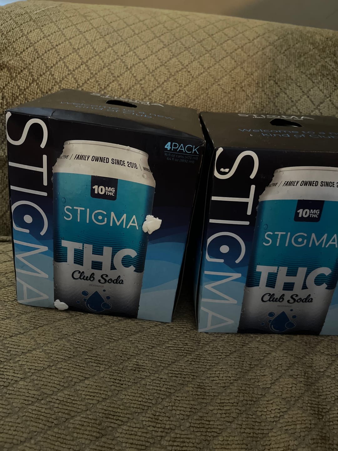 Customer photo review of 10mg THC Club Soda (16oz)