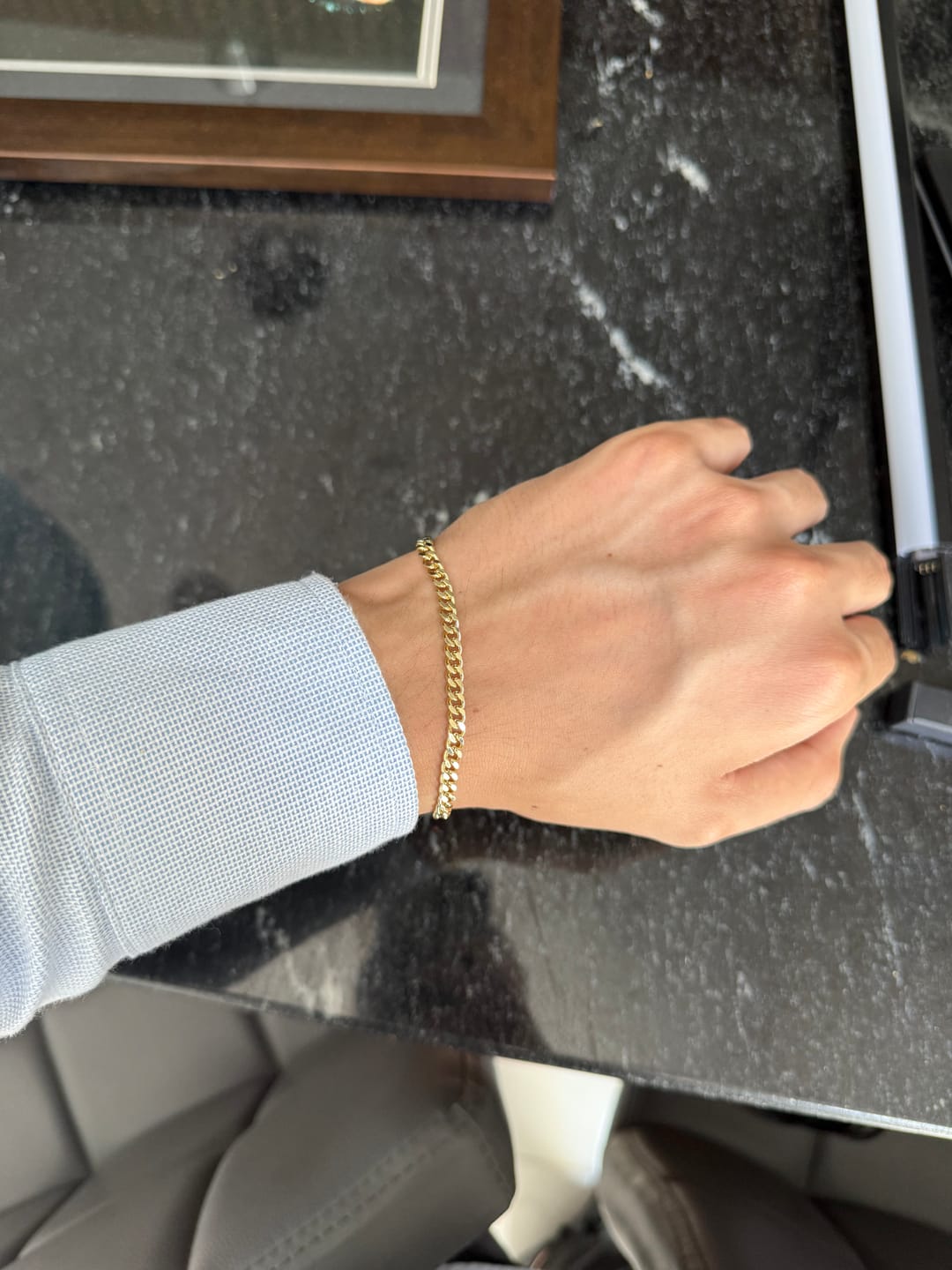Customer photo review of Pulso Cubano 3.5mm | Oro Laminado 14k