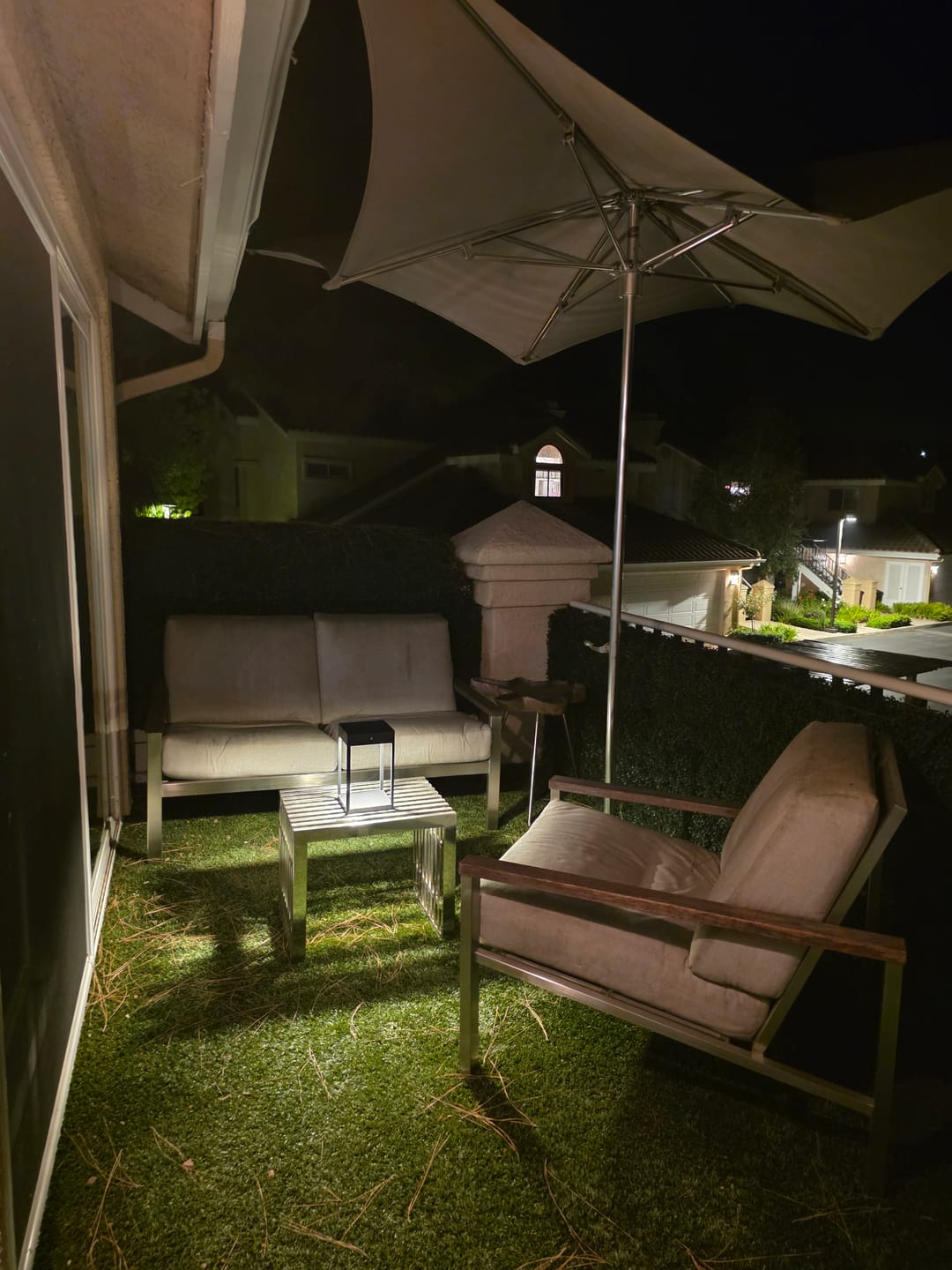 Customer photo review of Luxury Metal Solar Lantern