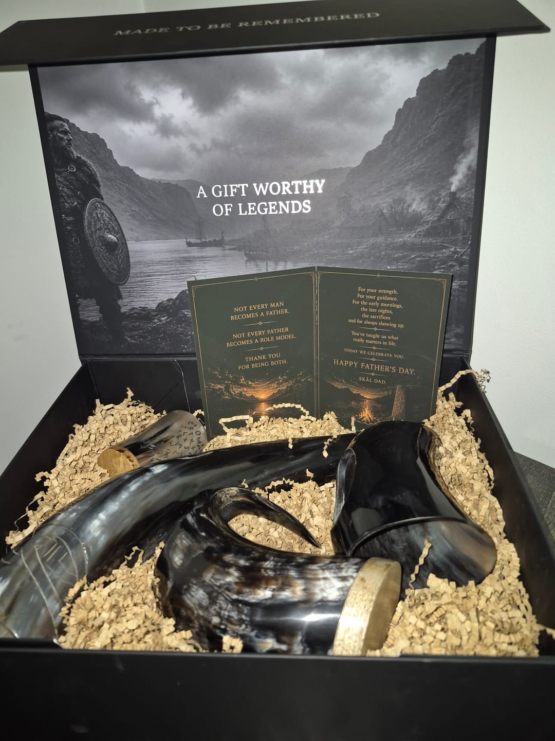 Customer photo review of Caffeine Warrior Gift Set