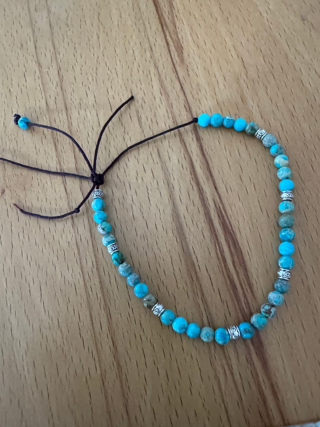 Customer photo review of KRAFTQUELLE TÜRKIS – Energie-Armband für Schutz & Balance
