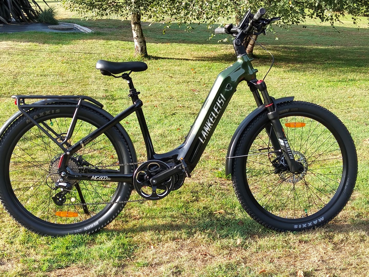 Customer photo review of Lankeleisi MG600 Lite 250W 27.5" Electric Trekking Bike 720Wh SUV E-bike with Switchable Sensor 36V 20Ah Battery
