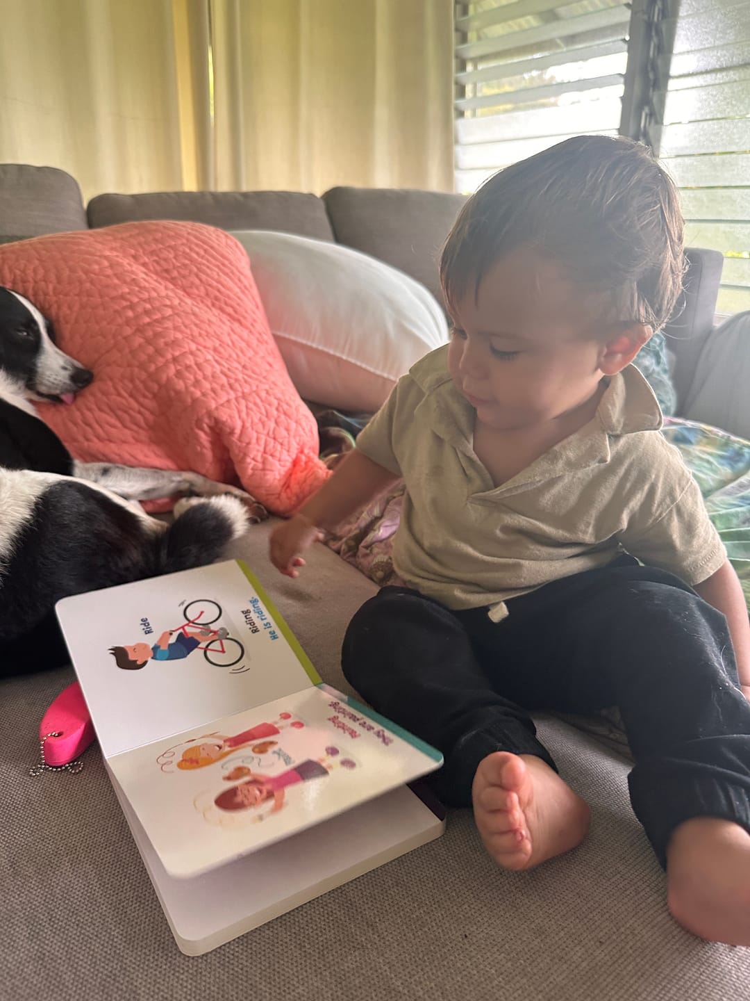 Customer photo review of Early Speech Starter Bundle – 3 Interactive Speech Books for Toddlers | Sounds, Actions & First Words | Written by a Pediatric Speech Therapist